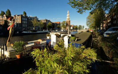 Katwijker Jacoba met ligplaats in Amsterdam